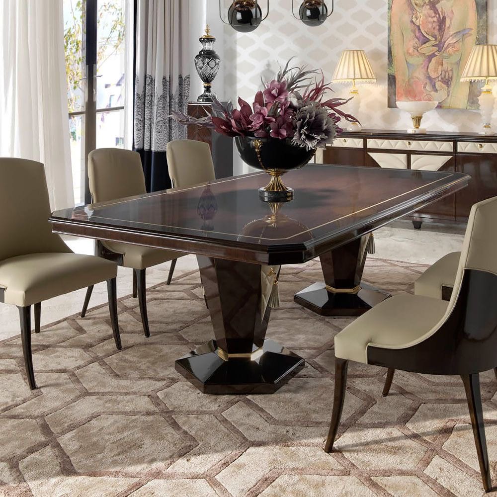 ElegantWood Extendable Dining Table